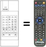 Télécommande équivalente RCS 9083