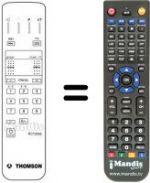 Télécommande équivalente Hifivox 28 DT 65 JD