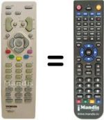 Télécommande équivalente RCT 311 DA2