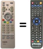 Télécommande équivalente Hifivox 15 LCDM 03 B