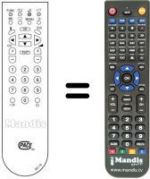 Télécommande équivalente RC 16