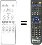 Télécommande équivalente Grandin 55 SBT 02ARG
