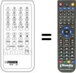 Télécommande équivalente REM-30