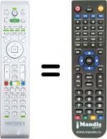 Télécommande équivalente Schaub Lorenz LT32 MHP