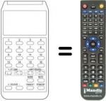 Télécommande équivalente RG 353