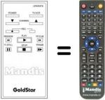 Télécommande équivalente LG RL 42 E