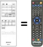 Télécommande équivalente RM-610