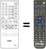 Télécommande équivalente Sony KV-21 XRU