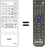 Télécommande équivalente RM-663
