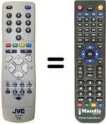 Télécommande équivalente RM-C1502