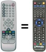 Télécommande équivalente EASY LIVING V 30 DMBT