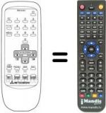 Télécommande équivalente RM 01A01