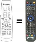 Télécommande équivalente RM 05401