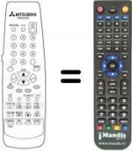 Télécommande équivalente RM 05403