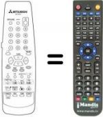Télécommande équivalente RM 05409
