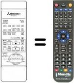 Télécommande équivalente RM 12-36101