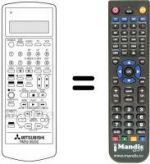 Télécommande équivalente RM 32-36202