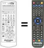 Télécommande équivalente RM 36203