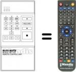 Télécommande équivalente RMC-862