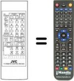 Télécommande équivalente RM-C620