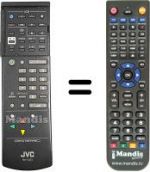 Télécommande équivalente JVC AV 25S1 E
