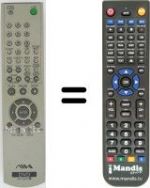 Télécommande équivalente RMZ 400 E