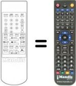 Télécommande équivalente RRMCG 0131 AJSA