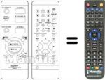 Télécommande équivalente RRMCG 0183 AJSA