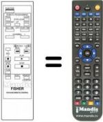 Télécommande équivalente RVR-510E