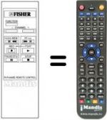 Télécommande équivalente RVR-906 BE
