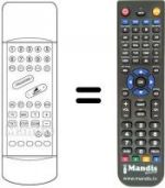 Télécommande équivalente S 7096