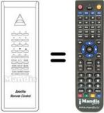 Télécommande équivalente SP 699009