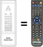Télécommande équivalente SP 699061