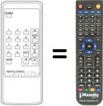 Télécommande équivalente SR 1930699