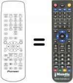 Télécommande équivalente SSR 52 ML