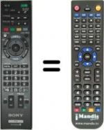 Télécommande équivalente Sony KDL-32 HX757