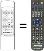 Télécommande équivalente T 31