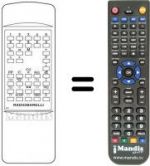 Télécommande équivalente T 32