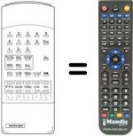 Télécommande équivalente TC 1