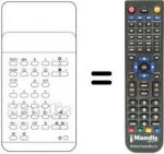 Télécommande équivalente TC 111