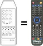 Télécommande équivalente Imperial NEVADA 39 M 92