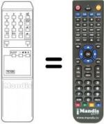 Télécommande équivalente TC 125