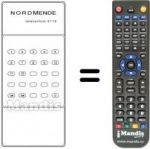 Télécommande équivalente TC 2112
