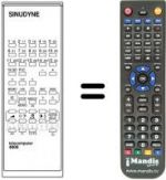 Télécommande équivalente TC 4800