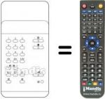 Télécommande équivalente TC 110
