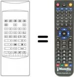 Télécommande équivalente Imperial INDA 70 D 75