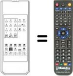 Télécommande équivalente TELECOMPUTER OSD