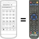 Télécommande équivalente 583.274