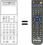 Télécommande équivalente TELECONTROL 2101