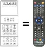 Télécommande équivalente TELECONTROL 2300